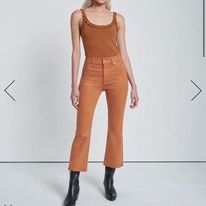7 for all mankind faux leather pants